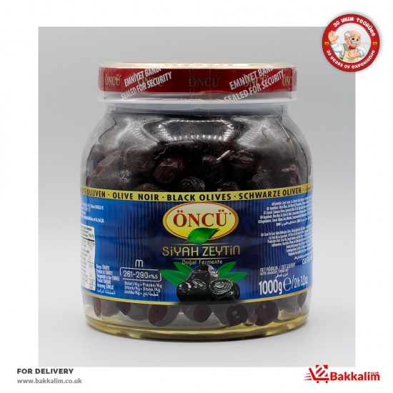 Oncu 1000 Gr Medium Black Olives - TURKISH ONLINE MARKET UK - £8.99