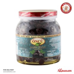 Oncu 1000 Gr S Black Olives 