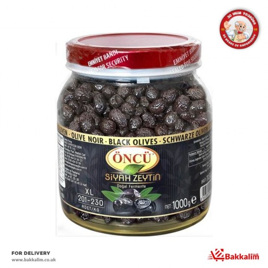 Öncü 1000 Gr XL Siyah Zeytin - TURKISH ONLINE MARKET UK - £11.29