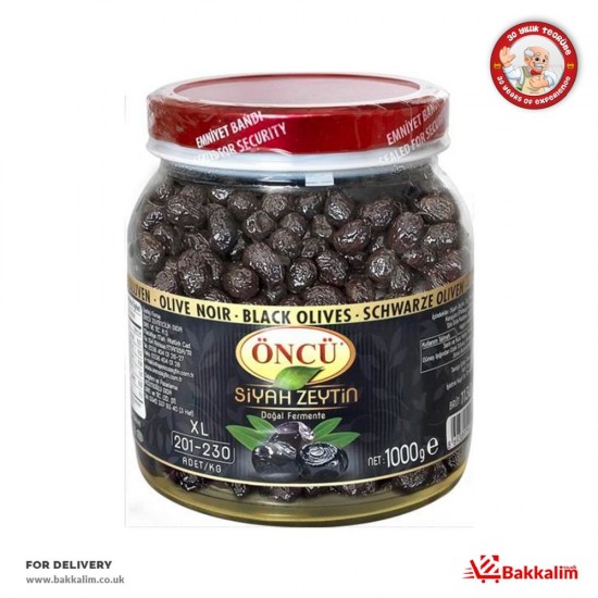 Oncu 1000 Gr XL Black Olives - TURKISH ONLINE MARKET UK - £11.29