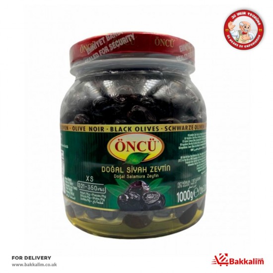 Oncu 1000 Gr XS Black Olives - TURKISH ONLINE MARKET UK - £8.99