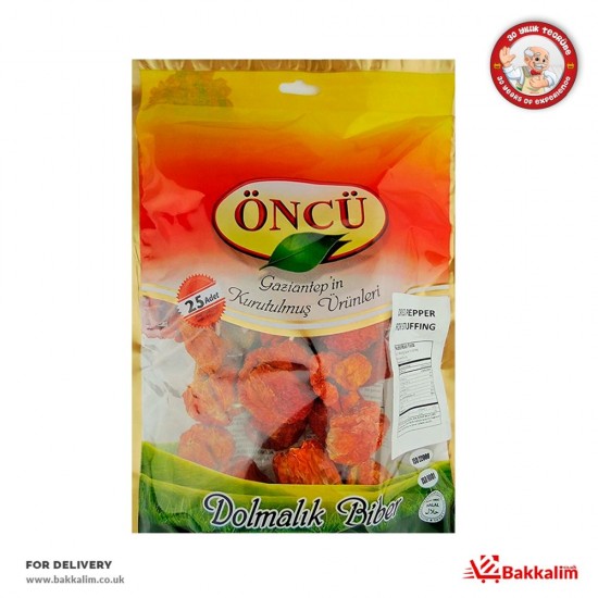 Oncu 25 Pcs Dried Pepper For Stuffing - TURKISH ONLINE MARKET UK - £4.99