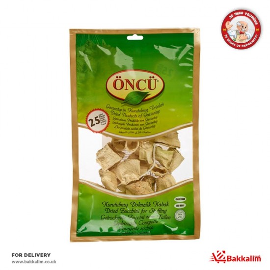Oncu 25 Pcs Dried Zucchini - TURKISH ONLINE MARKET UK - £4.99