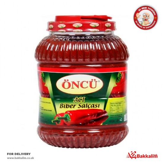 Oncu 4300 Gr Hot Pepper Paste - TURKISH ONLINE MARKET UK - £26.99