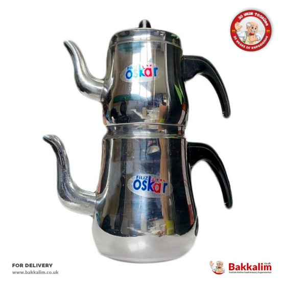 Oskar Medium Aluminium Teapot - TURKISH ONLINE MARKET UK - £10.99