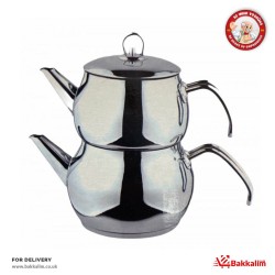 Ossa Medium Turkish Tea Pot With Metal Handle