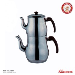 Ossa Turkish Tea Pot With Plastic Handle Set Family Size
