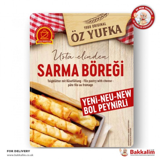 Oz Yufka 400 Gr Filo Pastry With Cheese Wraps - TURKISH ONLINE MARKET UK - £4.89