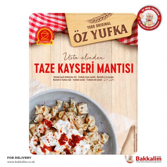 Oz Yufka 500 Gr Fresh Kayseri Style Ravioli - TURKISH ONLINE MARKET UK - £5.39