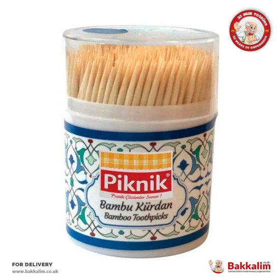 Piknik 400 Pcs Bamboo Toothpicks - TURKISH ONLINE MARKET UK - £1.39