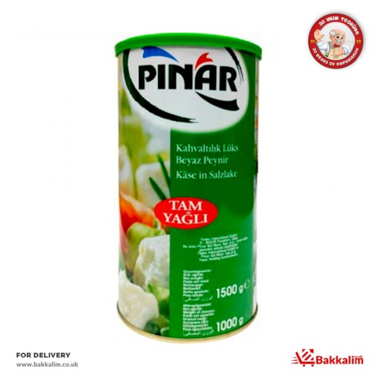 Pinar 1500 Gr Full Fat Lux Feta Cheese - TURKISH ONLINE MARKET UK - £15.89