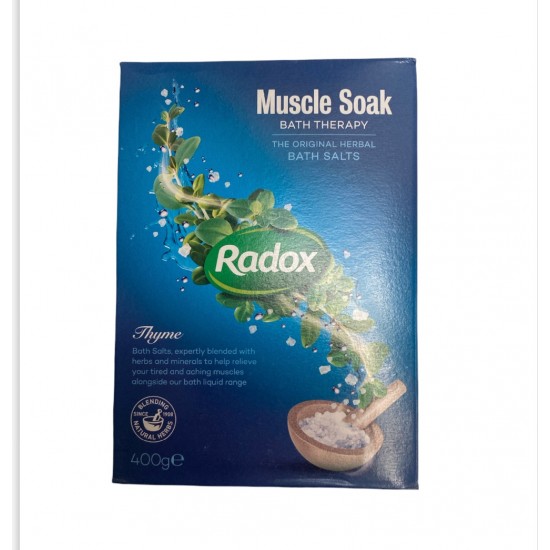 Radox Muscle Soak Salt 400g - TURKISH ONLINE MARKET UK - £1.49