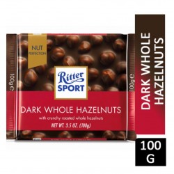 Ritter Sport Dark Whole Hazelnuts 100g