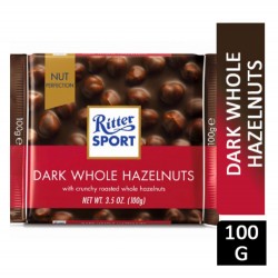 Ritter Sport Dark Whole Hazelnuts 100g