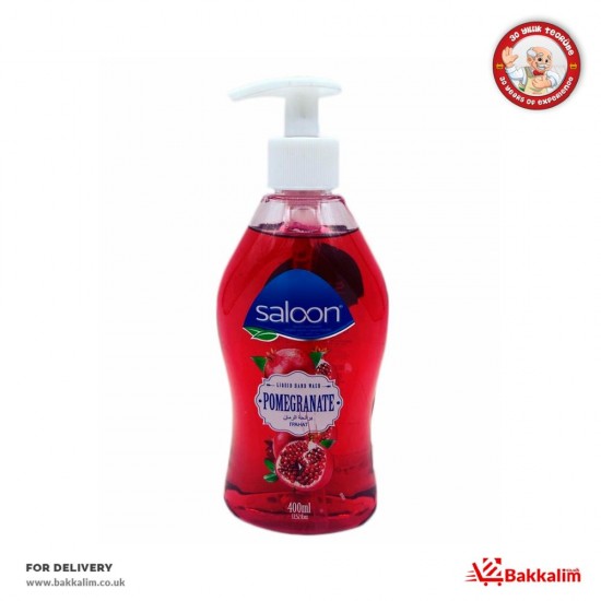 Saloon 400 Ml Pomegranate Liquid Hand Soap - TURKISH ONLINE MARKET UK - £1.29