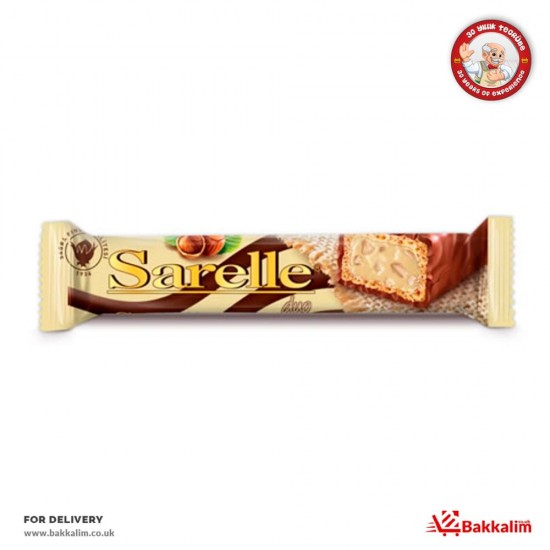 Sarelle 33 Gr Duo Fındık Ve Fındık Kremalı Gofret - TURKISH ONLINE MARKET UK - £0.79
