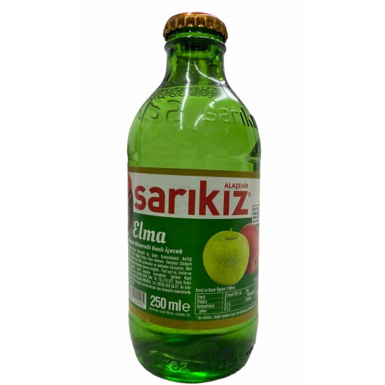 Sarikiz Apple Flavored Spring Water  200ml - TURKISH ONLINE MARKET UK - £0.69