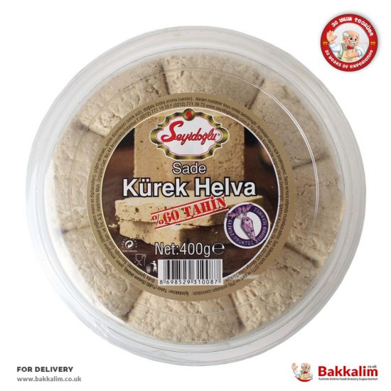 Seyidoğlu Sade Kürek Helva 400 Gr - TURKISH ONLINE MARKET UK - £2.99