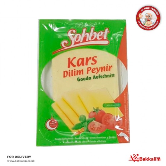 Sohbet 150 G Kars Sliced Cheddar Cheese - TURKISH ONLINE MARKET UK - £2.99