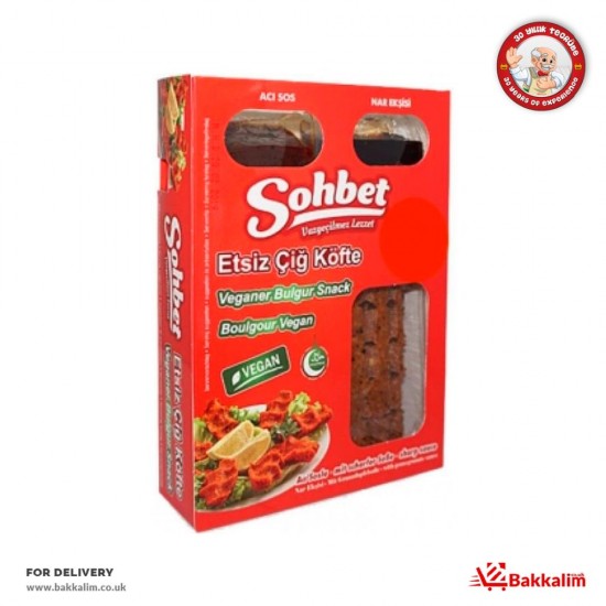 Sohbet 340 Gr Veganer Bulgur Snack Vegan - TURKISH ONLINE MARKET UK - £2.99