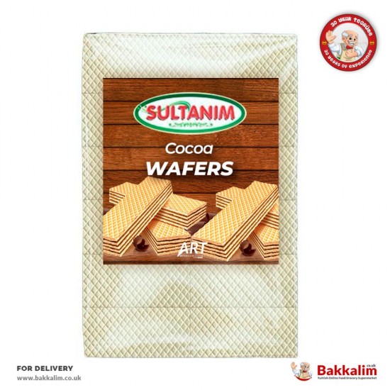 Sultanim 350 G Wafers With Cocoa - TURKISH ONLINE MARKET UK - £0.99