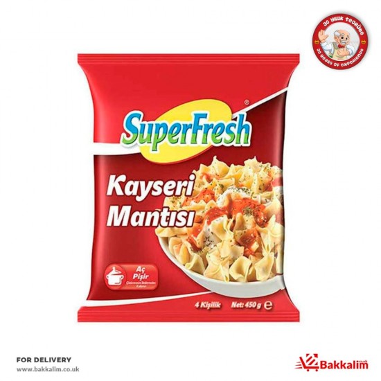 SuperFresh 450 Gr Kayseri Mantı - TURKISH ONLINE MARKET UK - £3.29