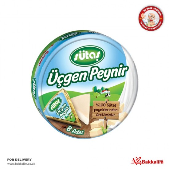 Sütaş 15 Gr 8 Adet Üçgen Peynir - TURKISH ONLINE MARKET UK - £1.99