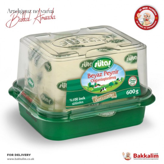 Sütaş  600 Gr Olgunlaştırılmış Beyaz Peynir - TURKISH ONLINE MARKET UK - £13.49