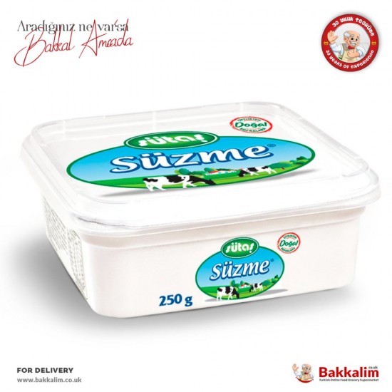 Sütaş Süzme Peynir 250 Gr - TURKISH ONLINE MARKET UK - £3.99