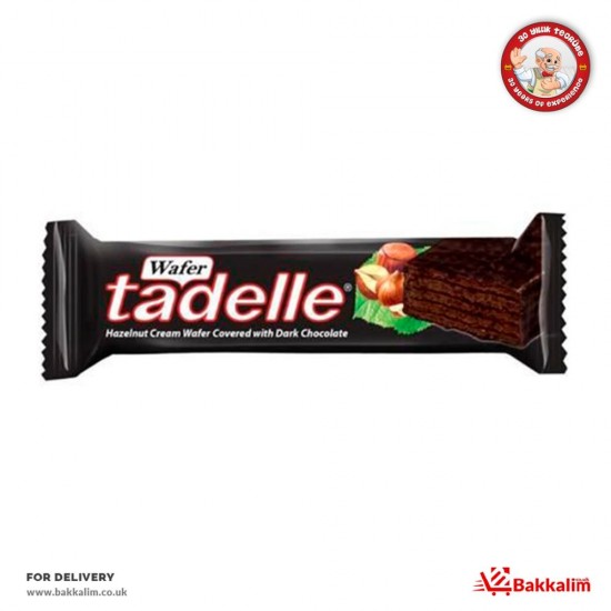 Tadelle 35 Gr Bitter Çikolata Kaplamalı Fındık Kremalı Gofret - TURKISH ONLINE MARKET UK - £0.69