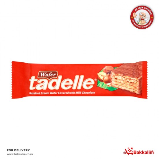 Tadelle 35 Gr Hazelnut Flavoured Chocolate Wafer - TURKISH ONLINE MARKET UK - £0.69