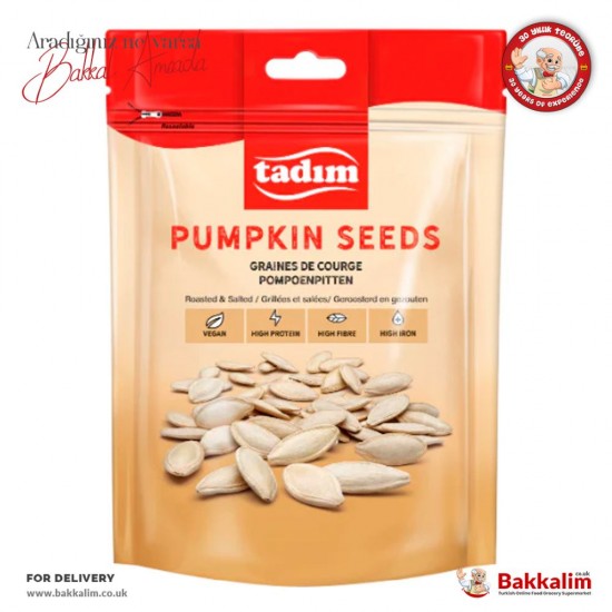 Tadim 180 Gr Pumpkin Seeds Roasted Salted - TURKISH ONLINE MARKET UK - £3.49