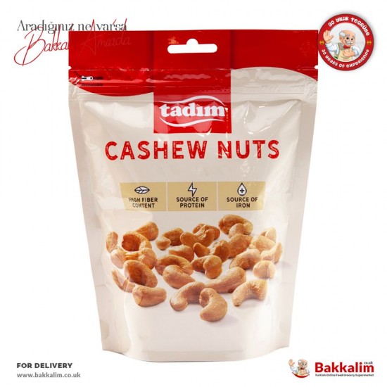Tadim Salted And Roasted Cashew Nuts 150 Gr - TURKISH ONLINE MARKET UK - £3.69