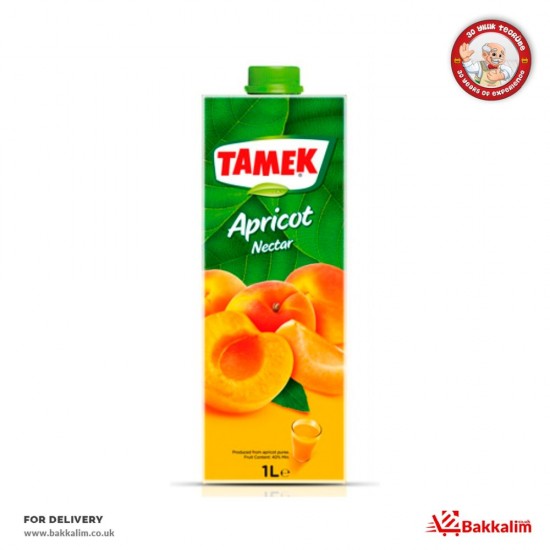 Tamek  1000 Ml  Apricot Nectar - TURKISH ONLINE MARKET UK - £1.79