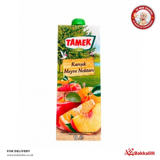 Tamek 1000 Ml Mixed Fruit Nectar - TURKISH ONLINE MARKET UK - £1.89