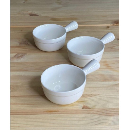 Tekbir Bowl With Handle 3pcs - TURKISH ONLINE MARKET UK - £14.99