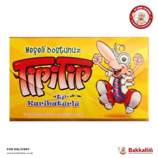 Tipitip Fruit Chewing Gum 7 Pieces - TURKISH ONLINE MARKET UK - £0.79