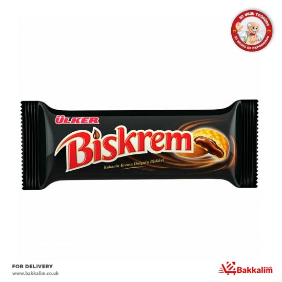 Ulker 100 Gr Biskrem Bisciuts With Cocoa Cream Filling - TURKISH ONLINE MARKET UK - £0.89