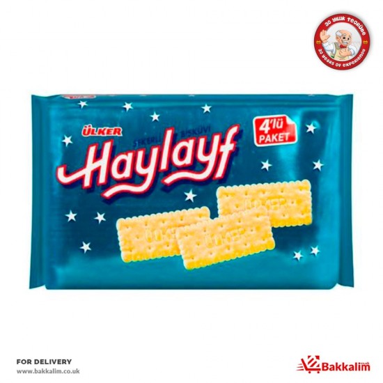 Ülker 276 Gr 4 Pcs Haylayf Biscuits - TURKISH ONLINE MARKET UK - £2.99