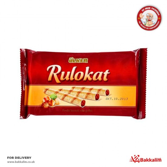 Ulker 42 Gr Rulokat Filled With Hazelnut Cream - TURKISH ONLINE MARKET UK - £0.39
