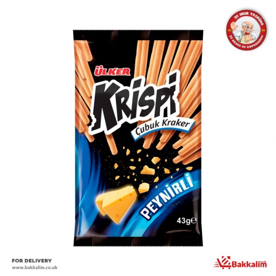 Ulker 43 G Krispi Cracker With Cheese - TURKISH ONLINE MARKET UK - £0.59