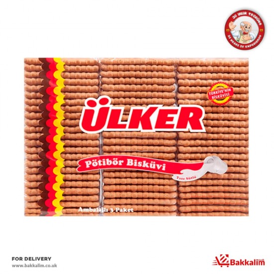 Ulker 450 Gr 3 Pcs   Potibor Biscuit - TURKISH ONLINE MARKET UK - £2.59