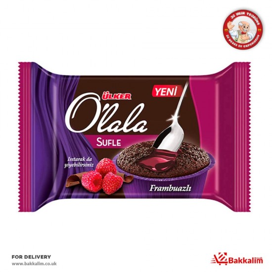 Ulker 70 Gr Olala Souffle Cake With Rasberry - TURKISH ONLINE MARKET UK - £1.39