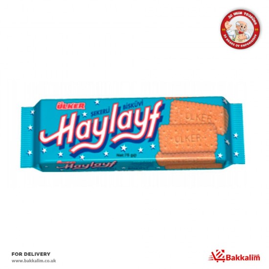 Ulker 72 Gr Haylayf Biscuits - TURKISH ONLINE MARKET UK - £1.29