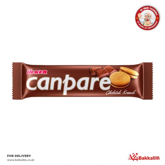 Ülker 80 Gr Canpare Çikolata Kremalı Bisküvi - TURKISH ONLINE MARKET UK - £1.19