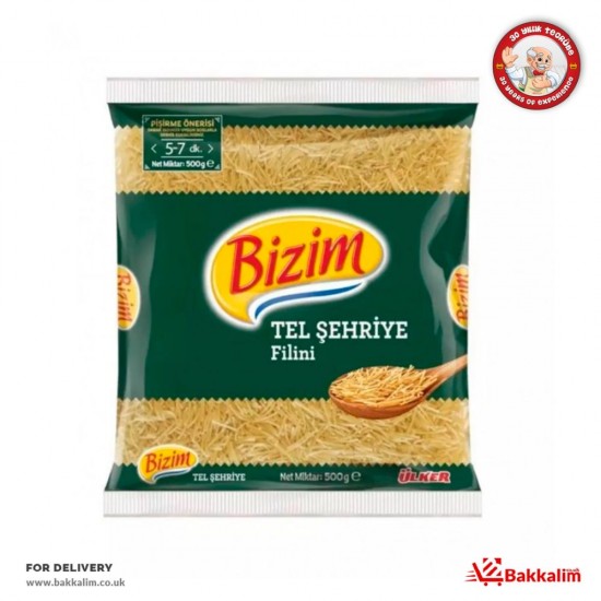 Ulker Bizim 500 Gr Vermicelli Pasta - TURKISH ONLINE MARKET UK - £1.19