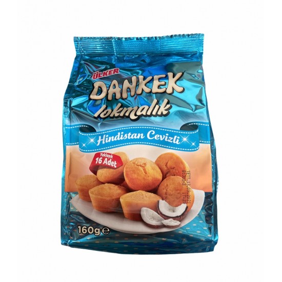 Ülker Dankek Lokmalık Hindistan Cevizli 180 Gr - TURKISH ONLINE MARKET UK - £1.79