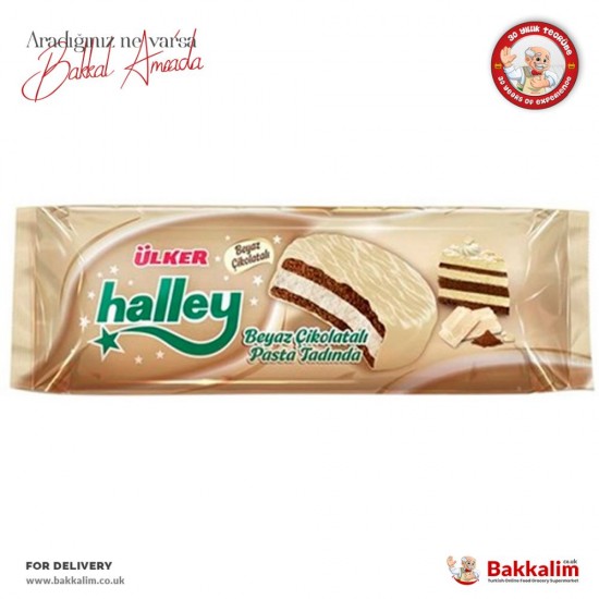 Ülker Halley 210 Gr Beyaz Çikolatalı Multi Paket 7 Adet - TURKISH ONLINE MARKET UK - £1.99