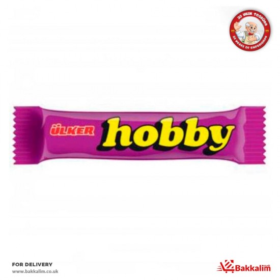 Ulker Hobby 30 Gr Chocolate Bar With Hazelnut - TURKISH ONLINE MARKET UK - £0.69