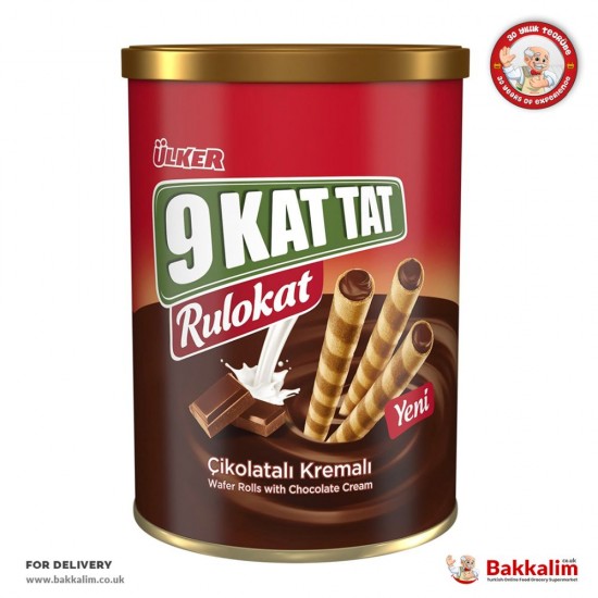 Ülker Rulokat 170 Gr Çikolatalı Kremalı Rulo Bisküvi - TURKISH ONLINE MARKET UK - £3.19